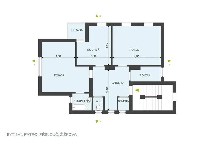 Prodej rodinného domu, Přelouč, Žižkova, 170 m2