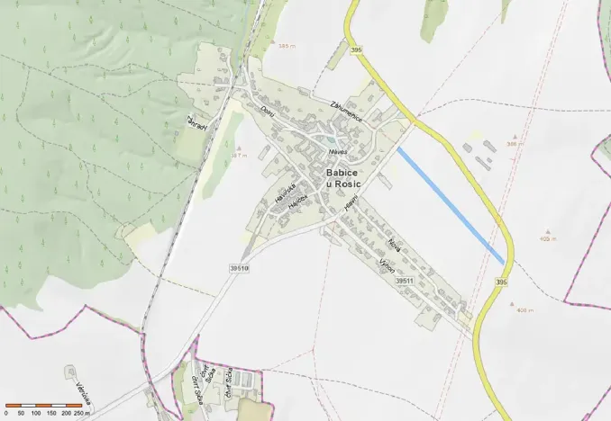 Prodej pole, Babice u Rosic, 7151 m2