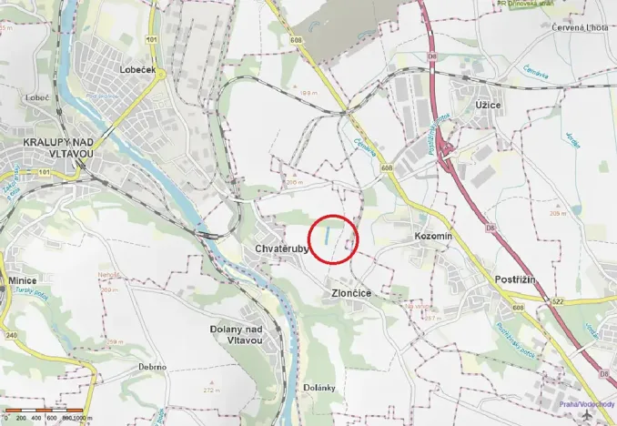 Prodej podílu pole, Zlončice, 4129 m2