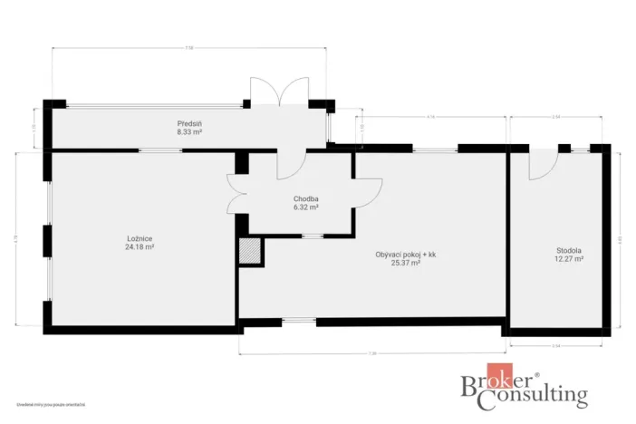 Prodej chalupy, Chomle, 76 m2
