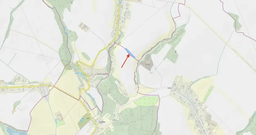 Prodej louky, Zdobín, 145881 m2