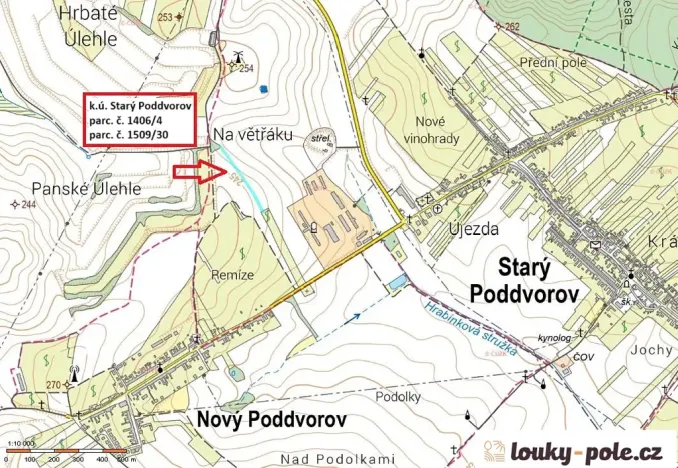 Prodej pole, Nový Poddvorov, 38379 m2