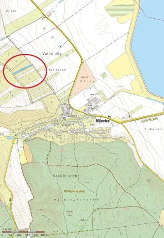 Prodej sadu/vinice, Milovice, 5613 m2