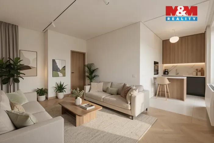 Prodej atypického bytu, Krnov - Pod Bezručovým vrchem, Bezručova, 73 m2