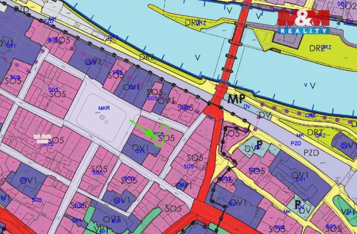 Pronájem bytu 4+kk, Kolín - Kolín I, Husova, 68 m2