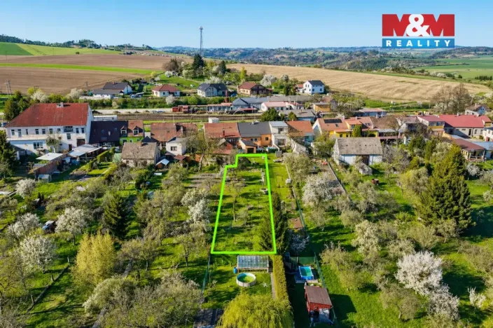 Prodej zahrady, Okříšky, 748 m2