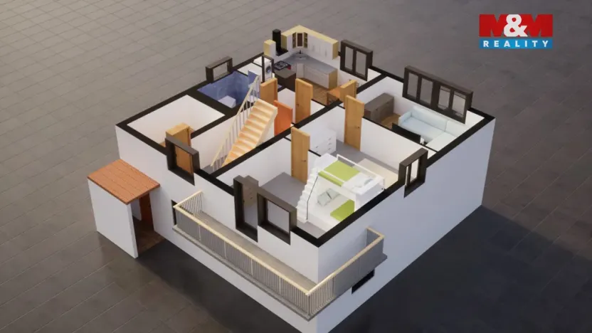 Prodej rodinného domu, Liběchov, Nad Hřištěm, 286 m2