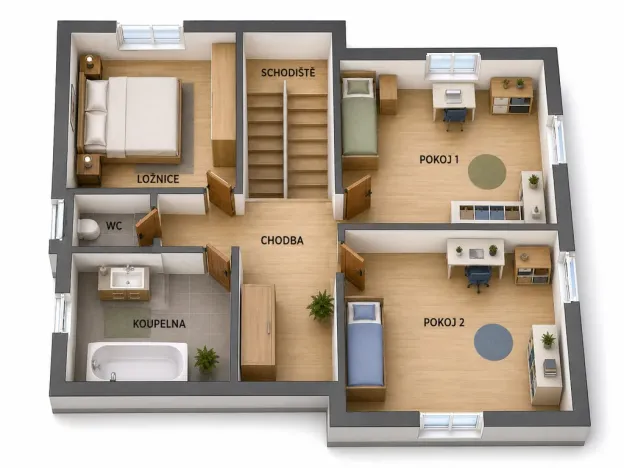 Prodej rodinného domu, Vyšní Lhoty, 155 m2