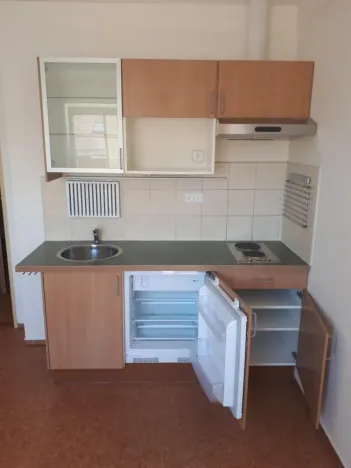 Pronájem bytu 1+kk, Praha - Vršovice, Petrohradská, 23 m2