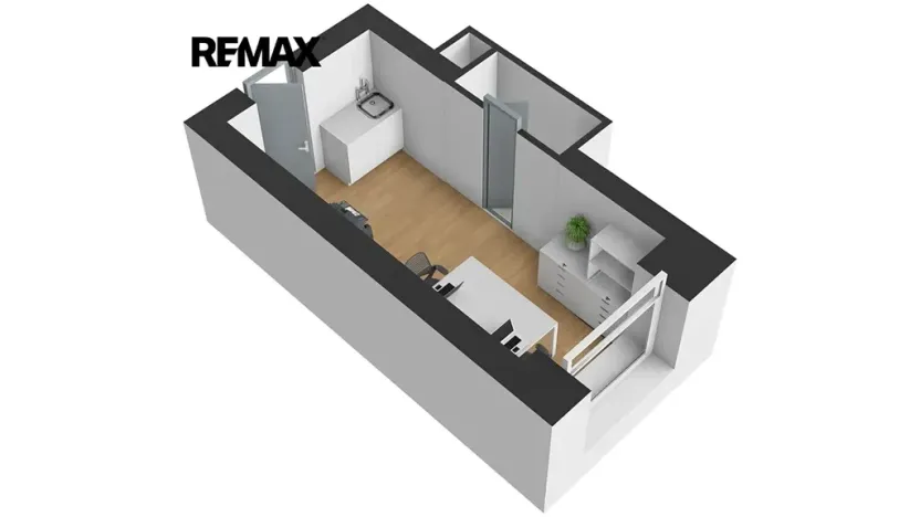 Pronájem kanceláře, Plzeň, Škroupova, 15 m2