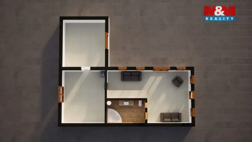 Prodej rodinného domu, Kyškovice, 85 m2