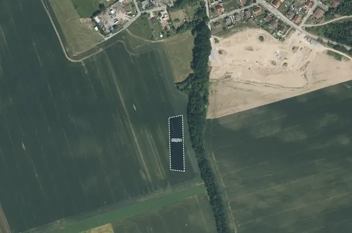 Prodej pole, Dnešice, 3831 m2