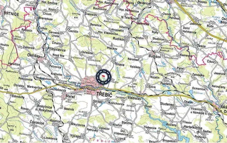 Prodej lesa, Třebíč, 14245 m2