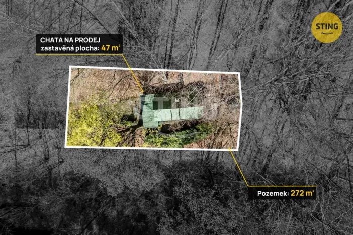 Prodej chaty, Komorní Lhotka, 62 m2