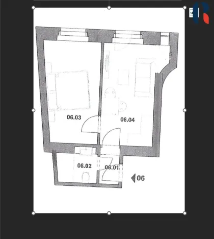 Pronájem bytu 2+kk, Praha - Libeň, Davídkova, 48 m2