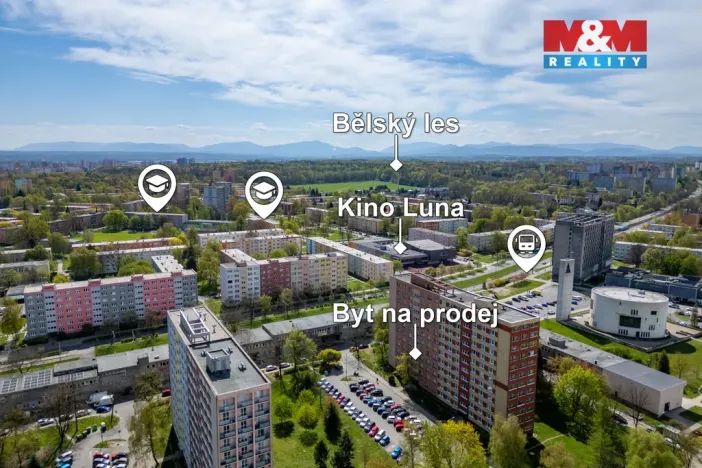 Prodej bytu 3+1, Ostrava - Zábřeh, Výškovická, 70 m2