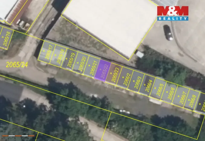 Prodej garáže, Chomutov, Zadní Vinohrady, 22 m2