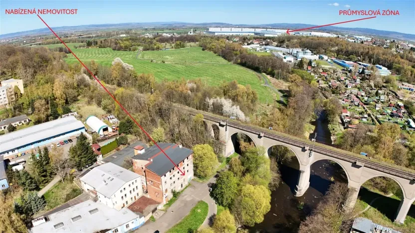 Prodej komerční nemovitosti, Cheb, Slavice, 1600 m2