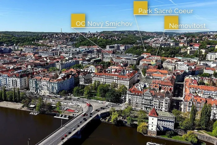 Prodej bytu 2+1, Praha - Smíchov, Štefánikova, 93 m2