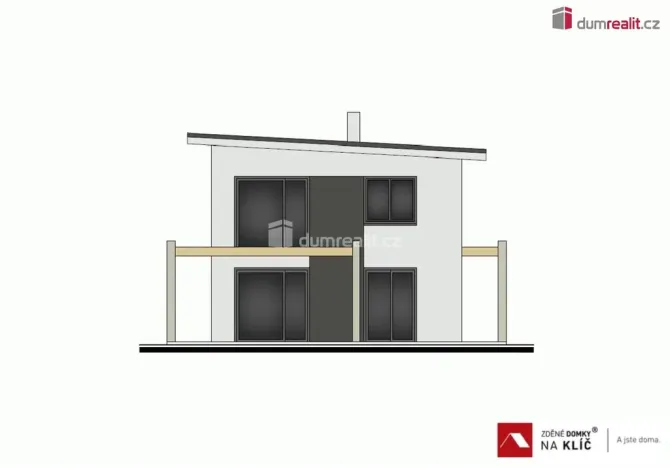 Prodej domu na klíč, Zlín, Pampelišková, 121 m2