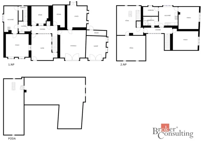 Prodej rodinného domu, Jimramov - Ubušín, 259 m2