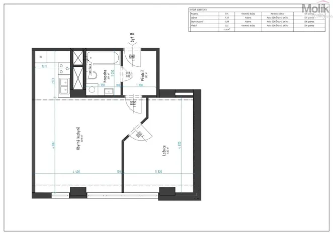 Pronájem bytu 2+kk, Chomutov, Žižkovo náměstí, 50 m2