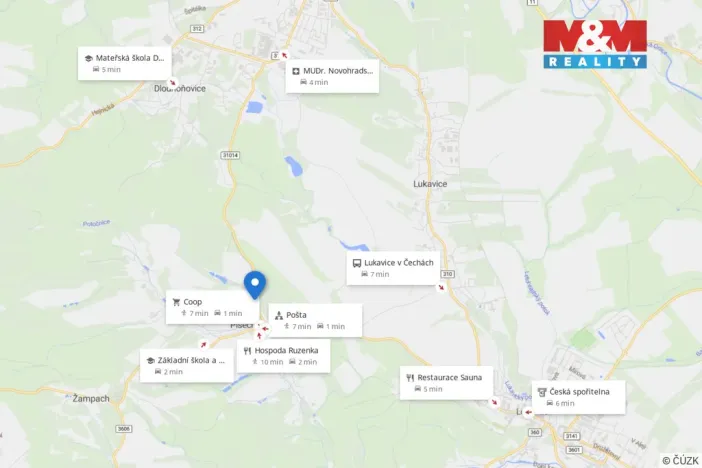 Prodej pozemku pro bydlení, Písečná, 2682 m2