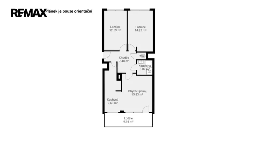 Prodej bytu 3+1, Praha - Bohnice, Poznaňská, 62 m2