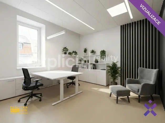 Pronájem kanceláře, Zlín, Rašínova, 108 m2