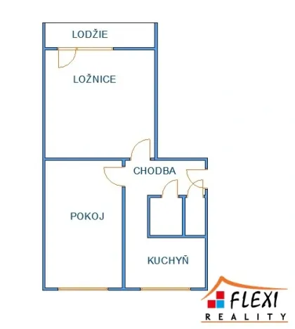 Pronájem bytu 2+1, Karviná, Horova, 56 m2