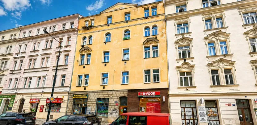 Prodej bytu 1+1, Praha - Žižkov, Hartigova, 29 m2