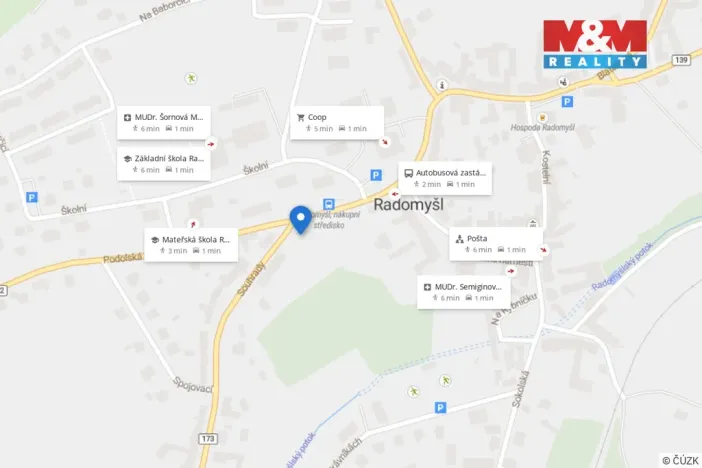 Prodej rodinného domu, Radomyšl, Souhrady, 85 m2