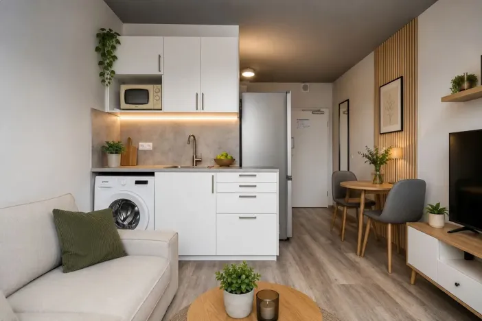 Prodej bytu 1+kk, Praha - Střížkov, Děčínská, 24 m2