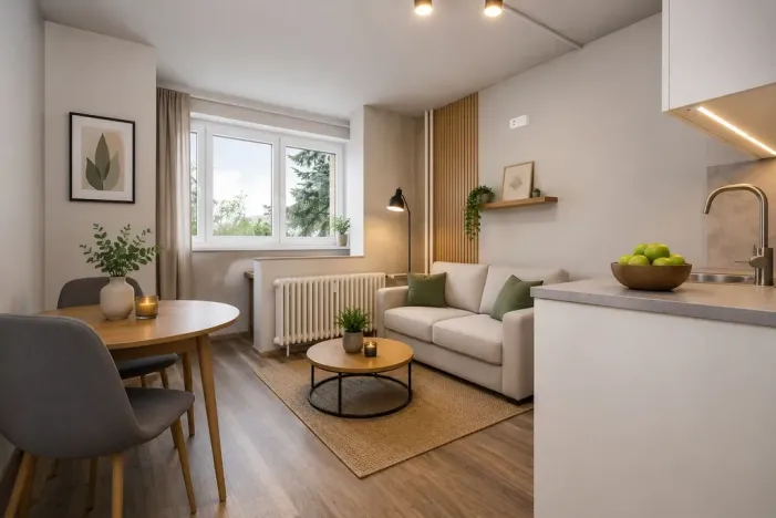 Prodej bytu 1+kk, Praha - Střížkov, Děčínská, 24 m2