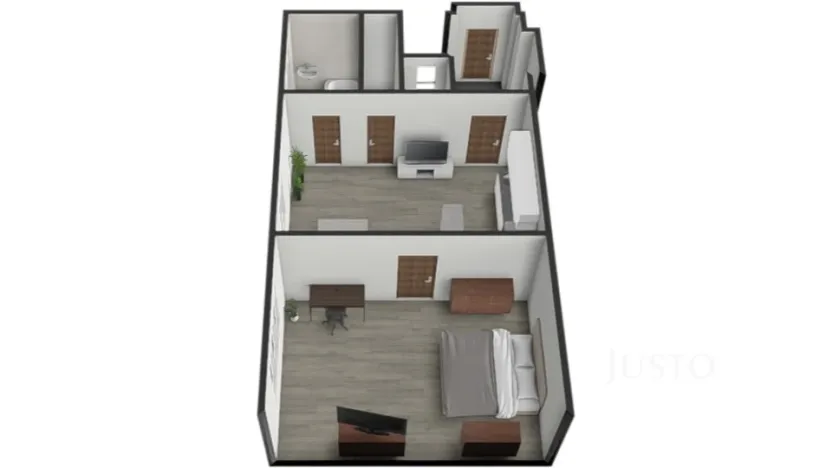 Prodej bytu 2+kk, Písek - Budějovické Předměstí, Kollárova, 59 m2