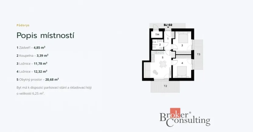 Prodej bytu 3+kk, Dolní Morava - Velká Morava, 57 m2