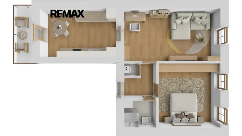 Prodej bytu 2+1, Praha - Karlín, Pernerova, 62 m2