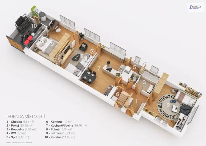 Prodej rodinného domu, Uzeničky, 90 m2