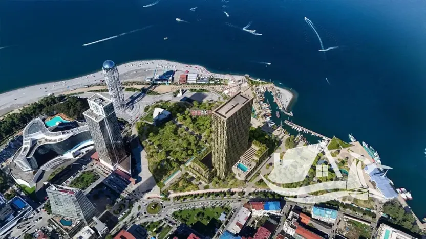 Prodej bytu 1+kk, Batumi, Gruzie, 24 m2