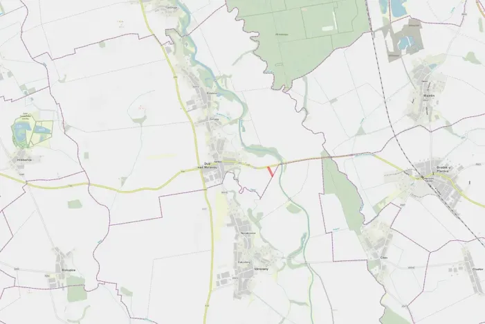 Prodej pole, Dub nad Moravou, 2739 m2