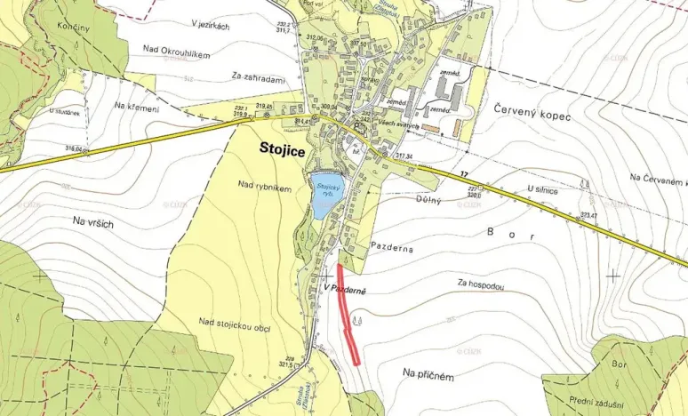 Prodej pole, Stojice, 5188 m2