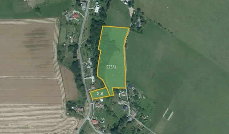 Prodej pozemku pro bydlení, Velké Kunětice, 6121 m2
