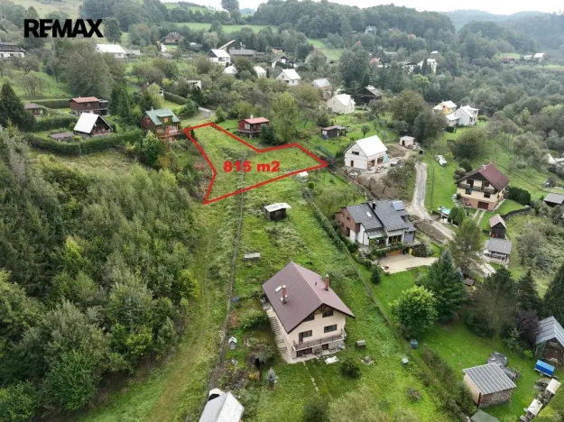 Prodej pozemku pro bydlení, Rusava, 815 m2