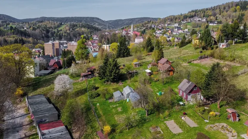 Prodej zahrady, Tanvald, Popelnická, 644 m2