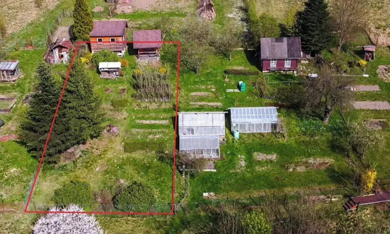 Prodej zahrady, Tanvald, Popelnická, 502 m2