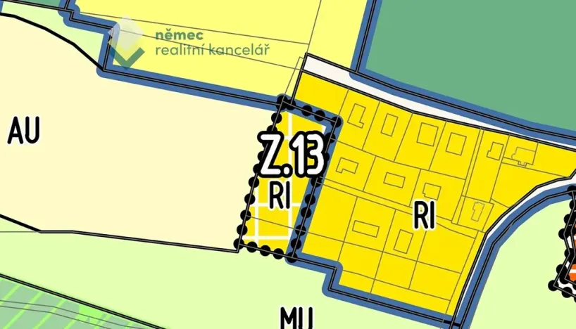 Prodej pozemku pro bydlení, Ledce, 1909 m2