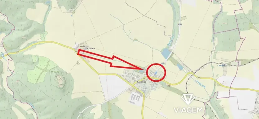 Prodej pozemku pro bydlení, Kokašice, 808 m2