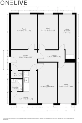 Prodej bytu 4+1, Plzeň, Sokolovská, 83 m2