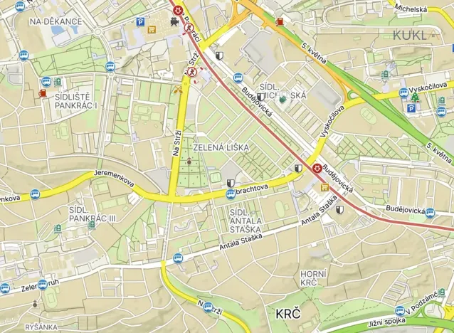 Prodej bytu 3+1, Praha - Krč, Panuškova, 76 m2