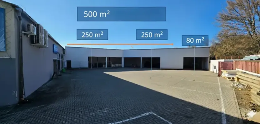 Pronájem obchodního prostoru, Valašské Klobouky, Cyrilometodějská, 540 m2